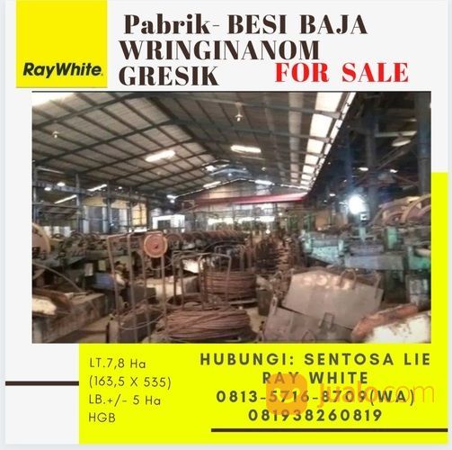 Pabrik Besi Baja Wringinanom Gresik Jawa Timur - Strategis Lokasi