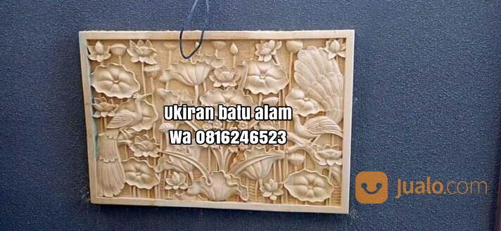 Ukiran Batu Alam Ornamen Relief Hiasan Dinding Pagar Rumah Taman Dekoras
