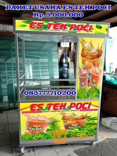 Peluang Usaha Es Teh Poci Dengan Gerobak