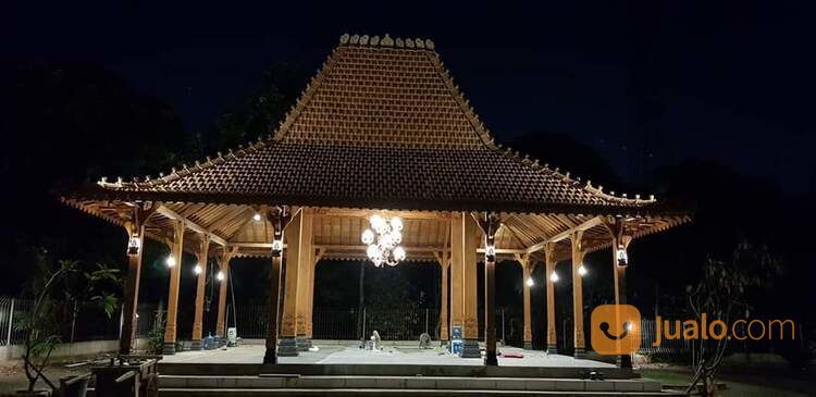 Pendopo Joglo Kayu Jati Tumpangsari Ukir Dan Rumah Joglo Gebyok Ukir