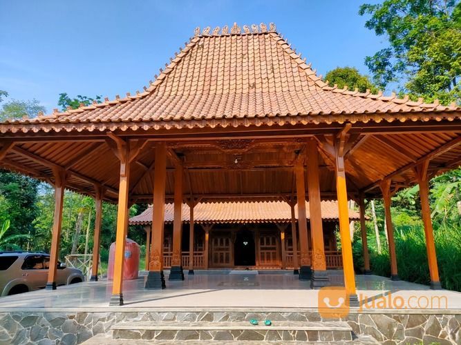 Pendopo Joglo Kayu Jati Tumpangsari Ukir Dan Rumah Joglo Gebyok Ukir