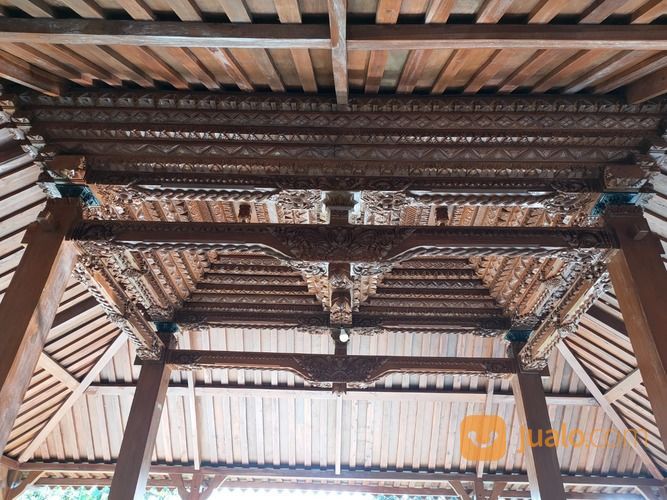 Pendopo Joglo Kayu Jati Tumpangsari Ukir Dan Rumah Joglo Gebyok Ukir
