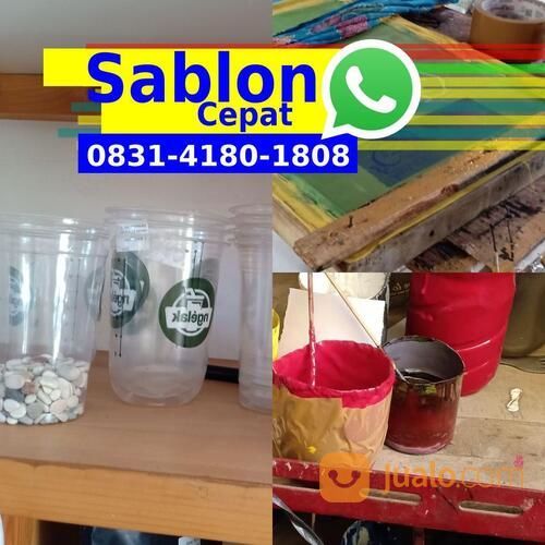 Sablon Amplop Coklat