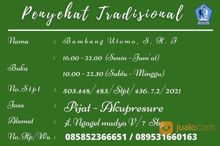 PIjAT Urat - Syaraf & Keseleo