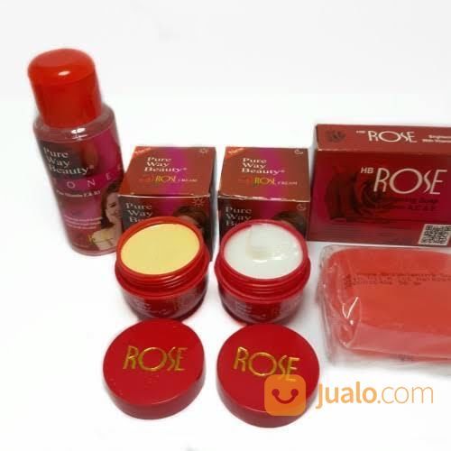 Paket Cream Rose Pure Way Beauty BPOM