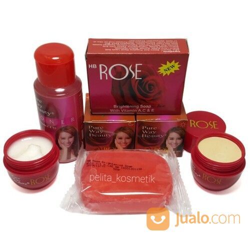 Paket Cream Rose Pure Way Beauty BPOM