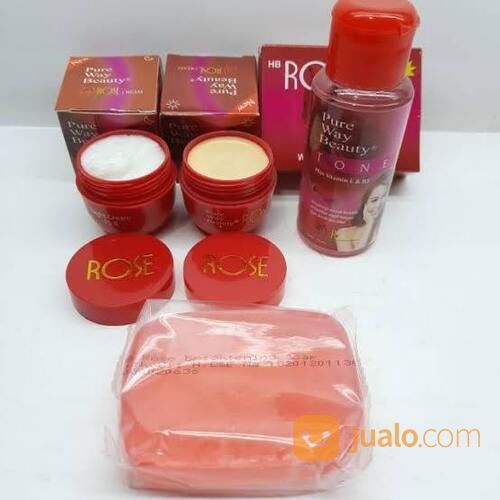 Paket Cream Rose Pure Way Beauty BPOM