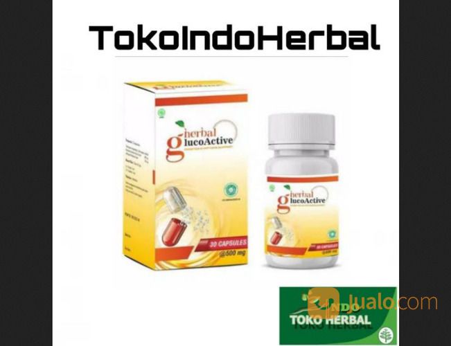 GLUCOACTIVE Asli Herbal Glucoactive Obat Diabetes Kencing Manis Asli
