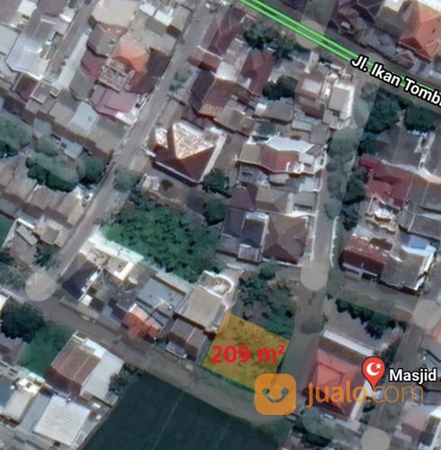 Tanah Murah Siap Bangun Cocok Untuk Rumah Tinggal Atau Kost Di Jl Ikan Piranha Malang