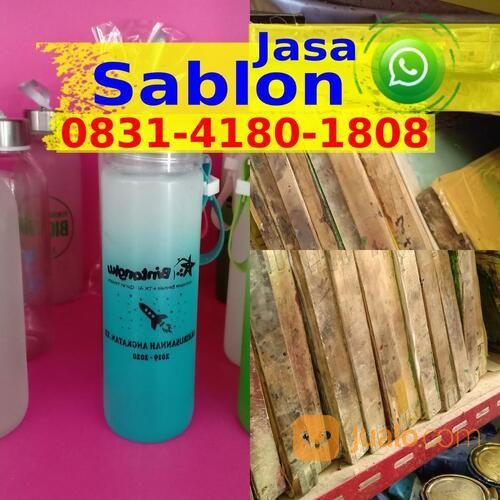 Jasa Sablon Gelas Kaca