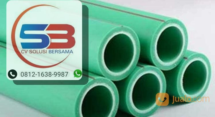 Pipa PPR Rucika Kelen Green PN 10 Ukuran 3/4 Inch 50 Batang