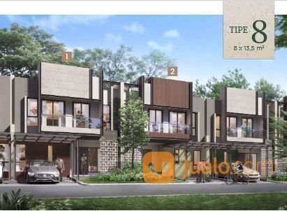 Rumah Baru TYpe 8 Standart Harga Mulai 2,560M Cluster Carson GS