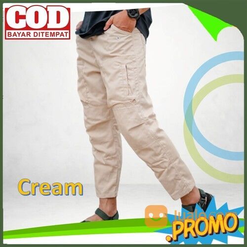 [BEST SELLER], Celana Sirwal Cargo, Celana Sirwal Hitam