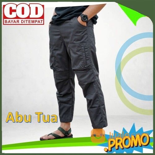 [BEST SELLER], Celana Sirwal Cargo, Celana Sirwal Hitam