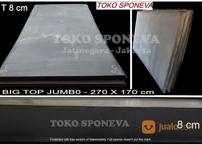 SPON ATI BIG TOP JUMBO Tebal 8 CM - Uk TERBESAR P 270 X L 170 Cm