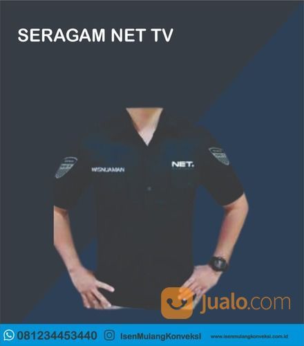 Pusat Konveksi Seragam Net TV Murah MIN.6pcs Di Tarakan