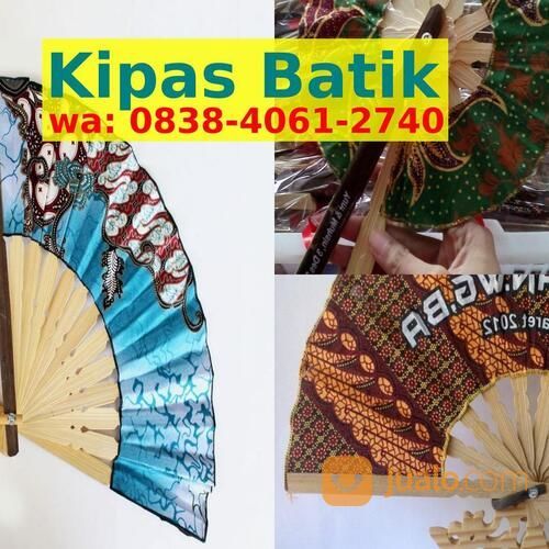 Souvenir Kipas Lipat Batik