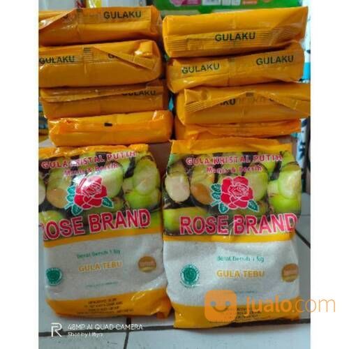 Distributor Gula Pasir Rose Brand Kuning Kemasan 1 Kg Dus