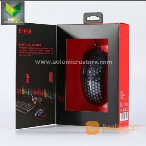 Mouse Game Gaming Gamen GM710 GM 710 6400DPI Termurah