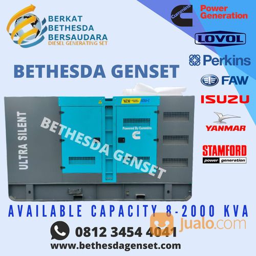 Genset 30 Kva Silent Diesel 3 Phase Murah