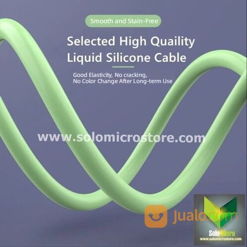 Kabel Data Macaron Micro USB Type C Lightning Cable Charger Casan 1M - Micro Usb Termurah