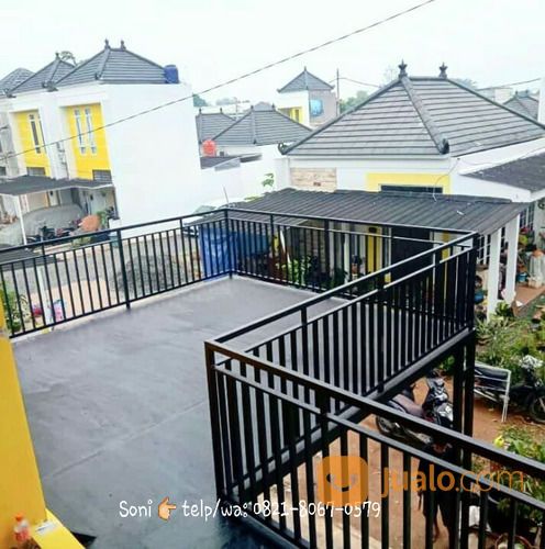 Kanopi Balkon Untuk Carport Dan Tempat Santai Murah Dan Kokoh Di Bekasi GHAz_KB21
