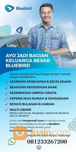 Lowongan Bluebird Driver