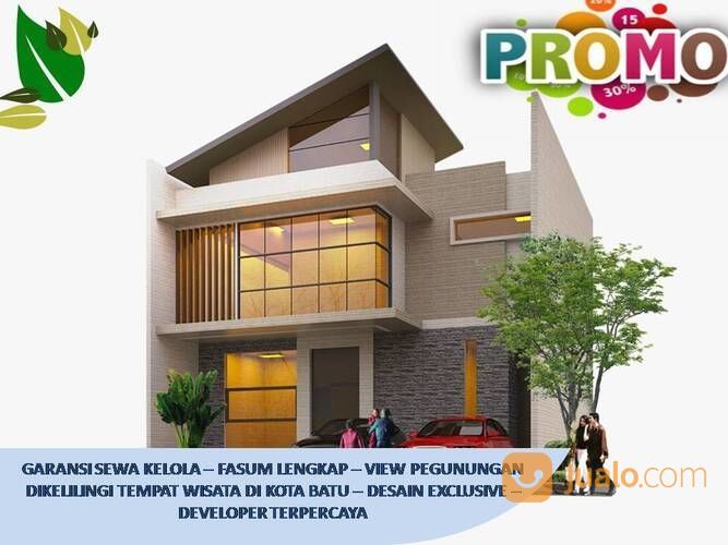 Rumah Villa Di Batu Malang Tipe 115 Pusat Kota Batu