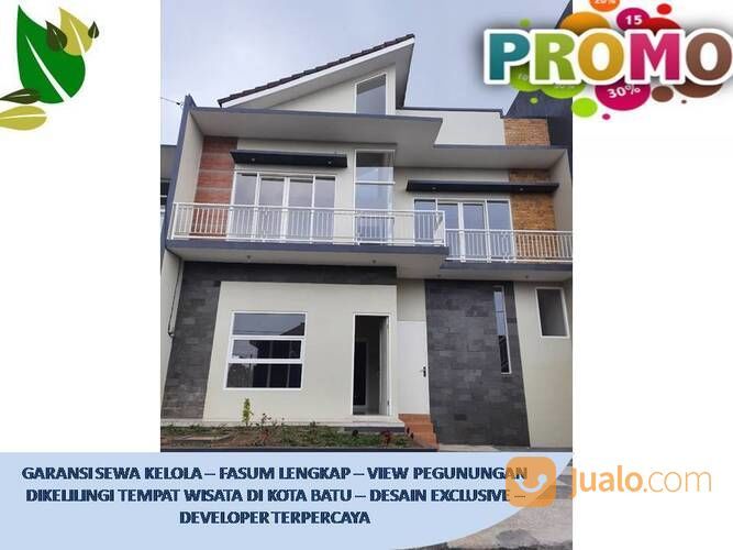 Rumah Villa Di Batu Malang Tipe 115 Pusat Kota Batu