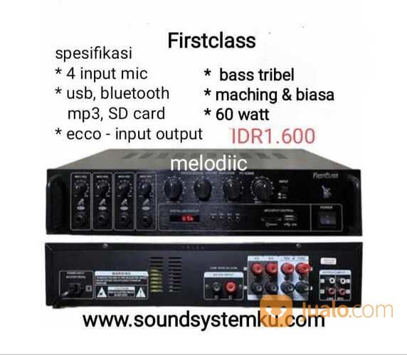 Ampli First Class 60 Watt