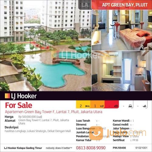 Apartemen Green Bay Tower F, Lantai 7, Pluit, Jakarta Utara
