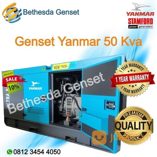 Genset Yanmar 50 Kva Harga Murah