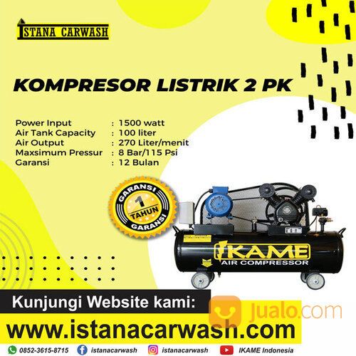 Kompresor Angin 2 PK Dinamo Listrik