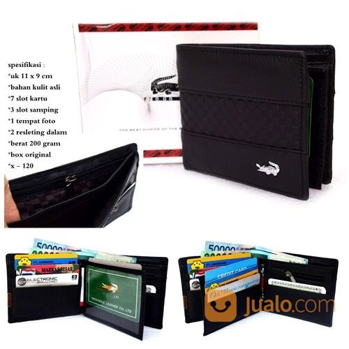 Dompet Kartu Pria Kulit Super Lacro