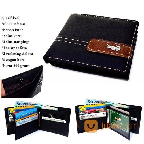 Dompet Kartu Pria Kulit Super Lacro