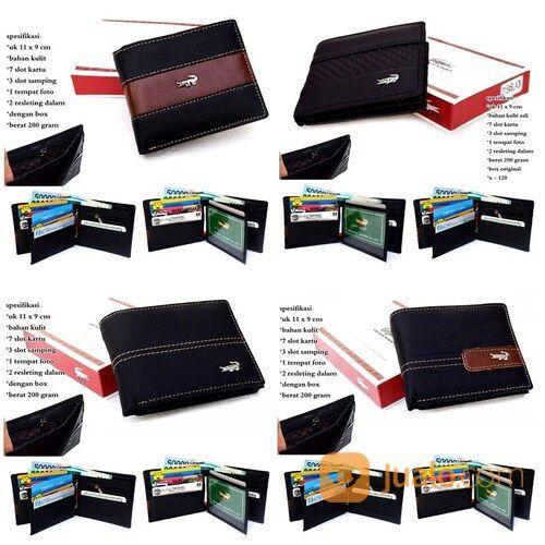 Dompet Kartu Pria Kulit Super Lacro