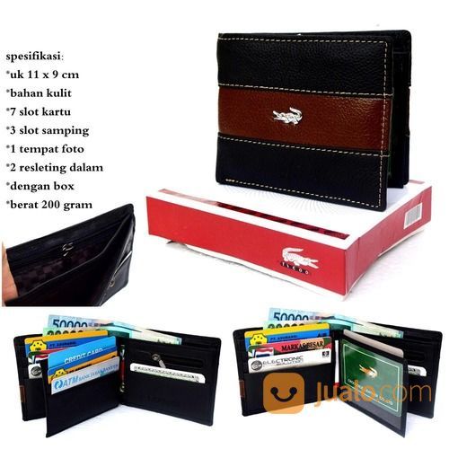 Dompet Kartu Pria Kulit Super Lacro