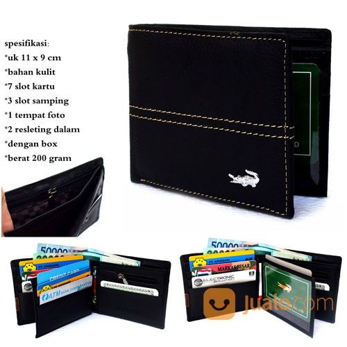 Dompet Kartu Pria Kulit Super Lacro