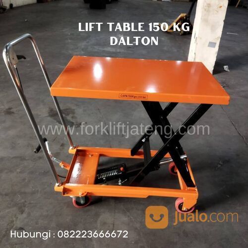 SCISSOR LIFT TABLE 500 KG DALTON / SCISSOR LIFT TABLE MURAH SEMARANG / LIFT TABLE WTF -A500 DALTON