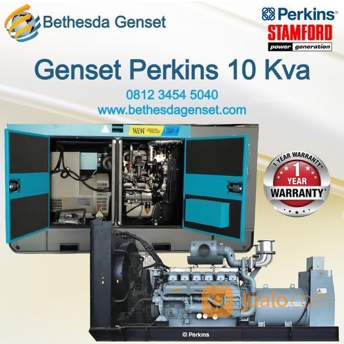 Genset 10 Kva Perkins Silent