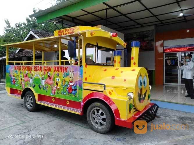 Odong-Odong Spongebob Kereta Mini Mobil Wisata Baru
