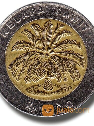 Uang Koin 100 Wayang Dan 1000 Kelapa Sawit