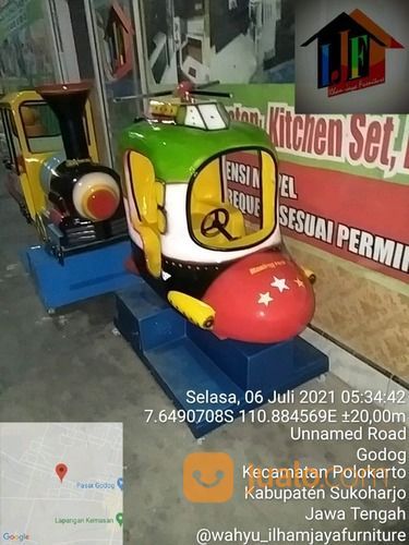 Mainan Koin Pesawat Odong Odong Kereta