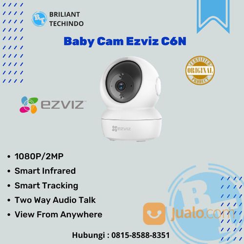 Paket Baby Camera Ezviz C6N With Audio And Smart Infrared