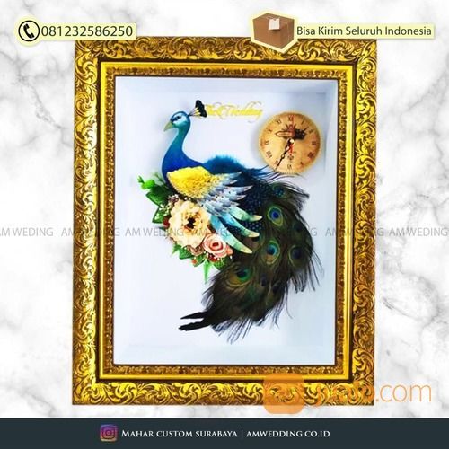 Mahar Pernikahan Bentuk Burung Merak