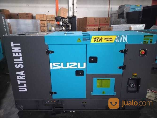 Genset Silent 40 Kva Isuzu