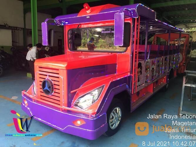 Odong Odong Kereta Mini Oren Kijang Super