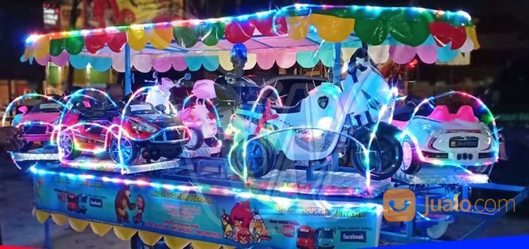 Odong Odong Kereta Mini Oren Kijang Super