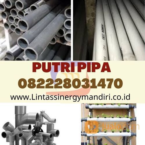 PEMASOK PIPA PVC MERK POWER LENGKAP DENGAN HIDROPONIK