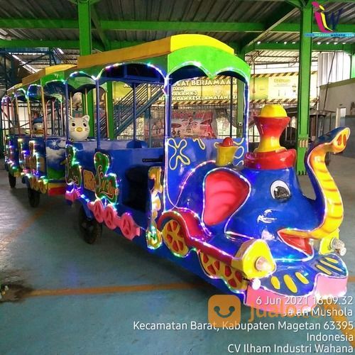 Odong Odong Kereta Mandi Bola Mini Coaster